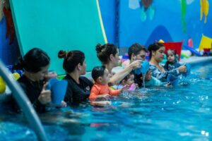Clases de natación en Panamá para bebés.